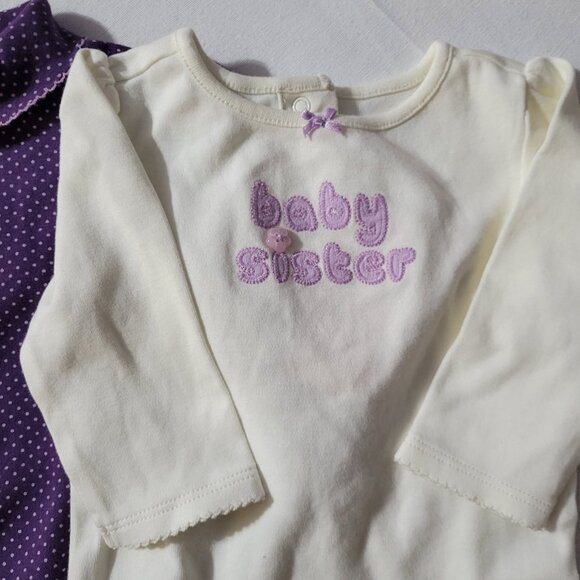 Gymboree Cuddly Lambs NWT 3-6 month Bodysuits and lovey set. Mixed Bin Z26 - Picture 6 of 6